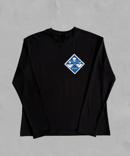 SYNA HAZARD LONGSLEEVE BLACK SWEATSHIRTS