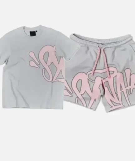 Synaworld Pink Logo Twinset Grey