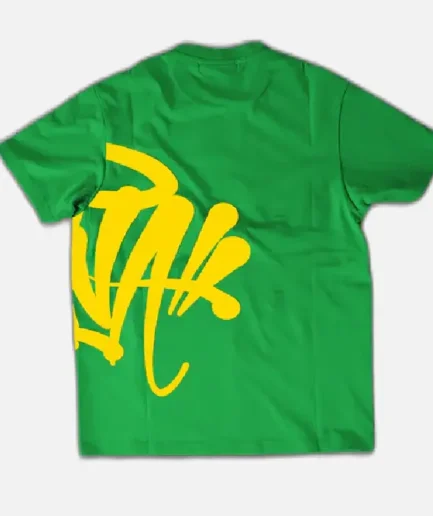 Synaworld Syna Logo T Shirt Green